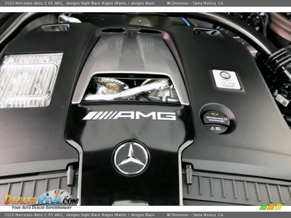 2020 Mercedes-Benz G 63 AMG designo Night Black Magno (Matte) / designo Black Photo #31