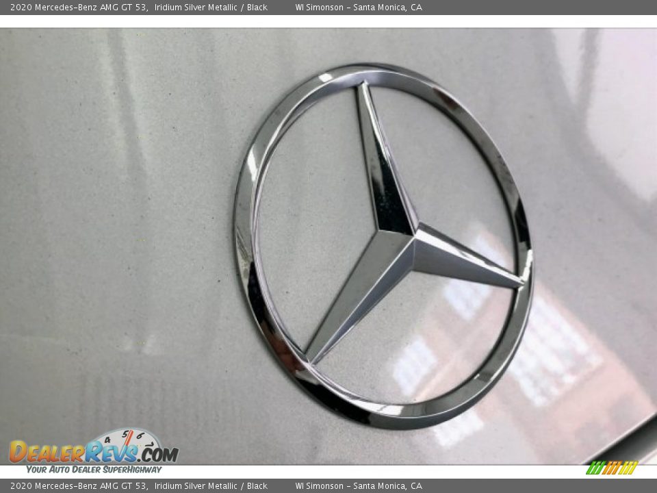 2020 Mercedes-Benz AMG GT 53 Iridium Silver Metallic / Black Photo #7