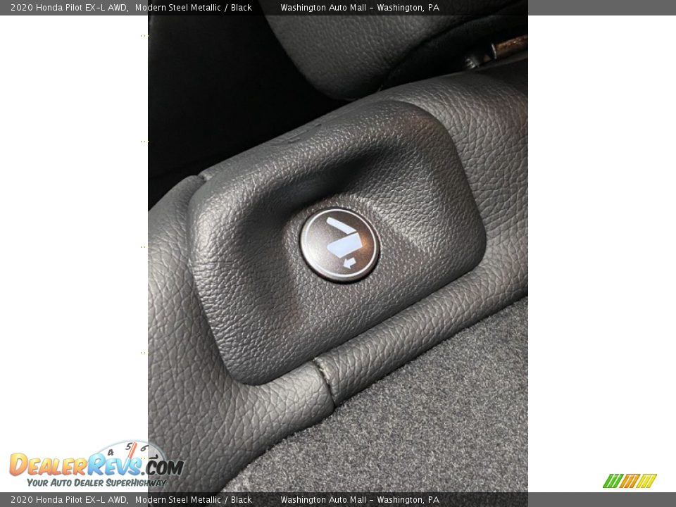 2020 Honda Pilot EX-L AWD Modern Steel Metallic / Black Photo #21