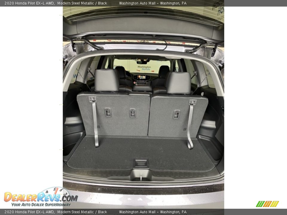 2020 Honda Pilot EX-L AWD Modern Steel Metallic / Black Photo #24