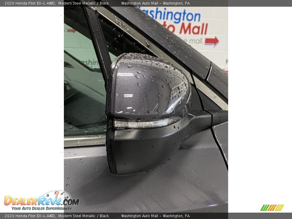 2020 Honda Pilot EX-L AWD Modern Steel Metallic / Black Photo #27