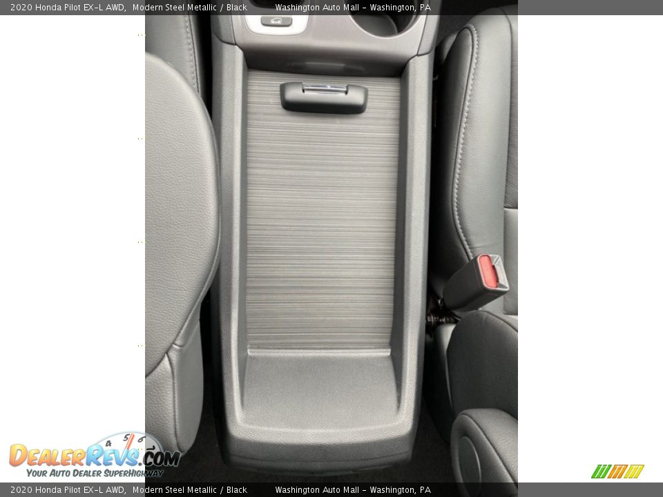 2020 Honda Pilot EX-L AWD Modern Steel Metallic / Black Photo #33