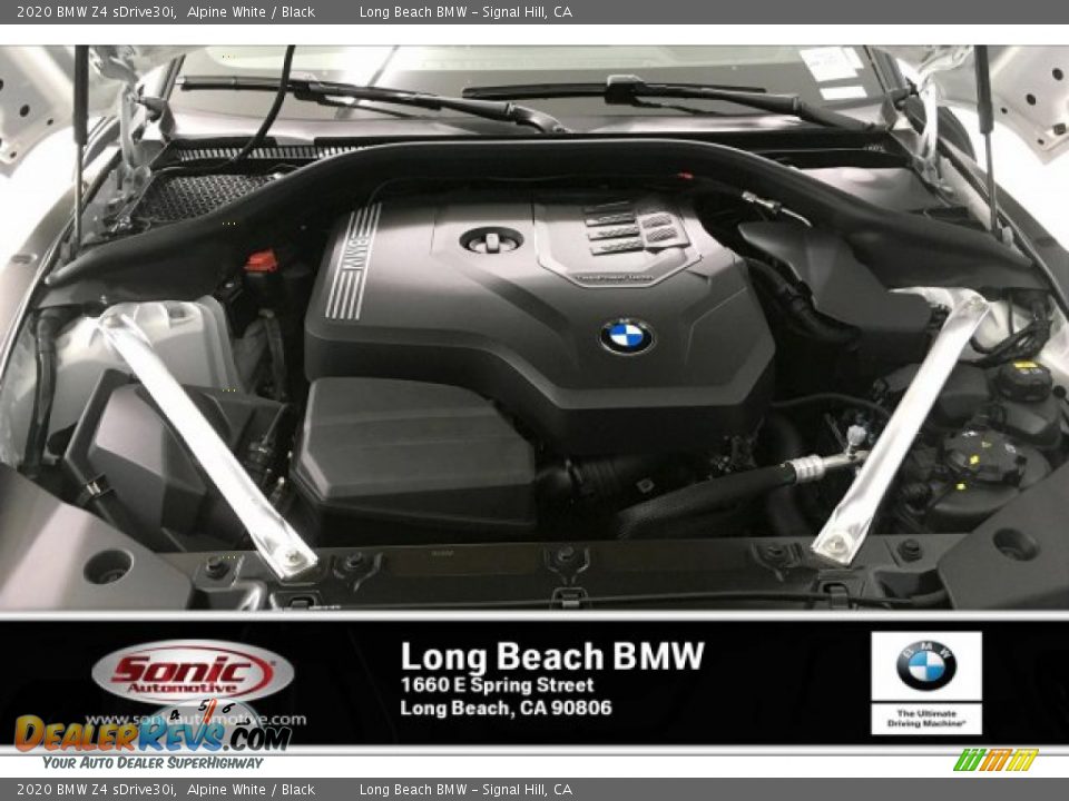 2020 BMW Z4 sDrive30i Alpine White / Black Photo #8