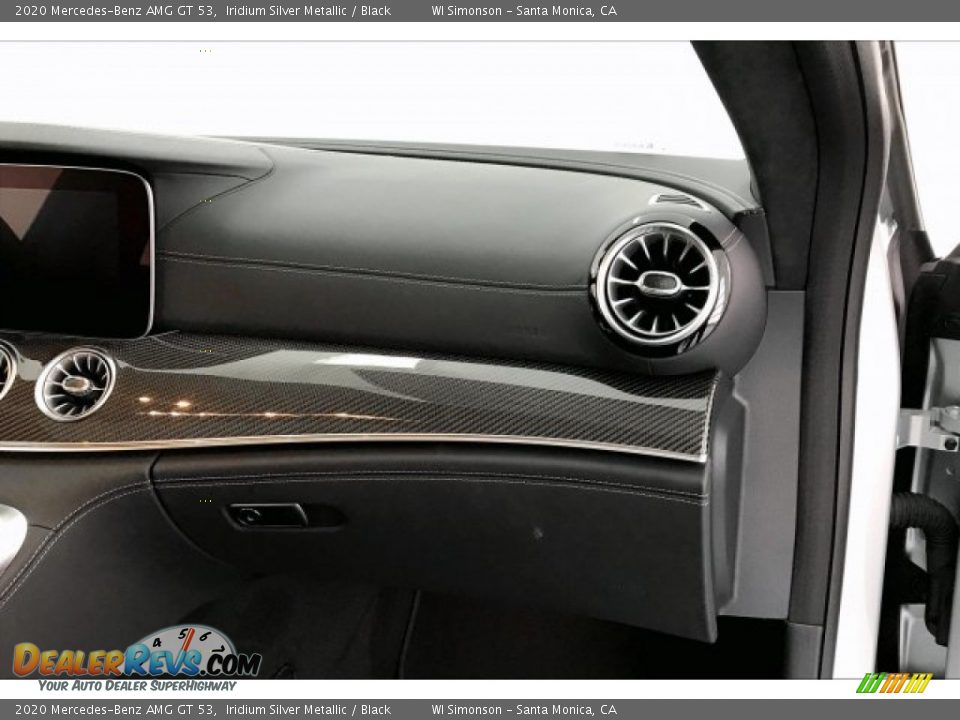 2020 Mercedes-Benz AMG GT 53 Iridium Silver Metallic / Black Photo #28