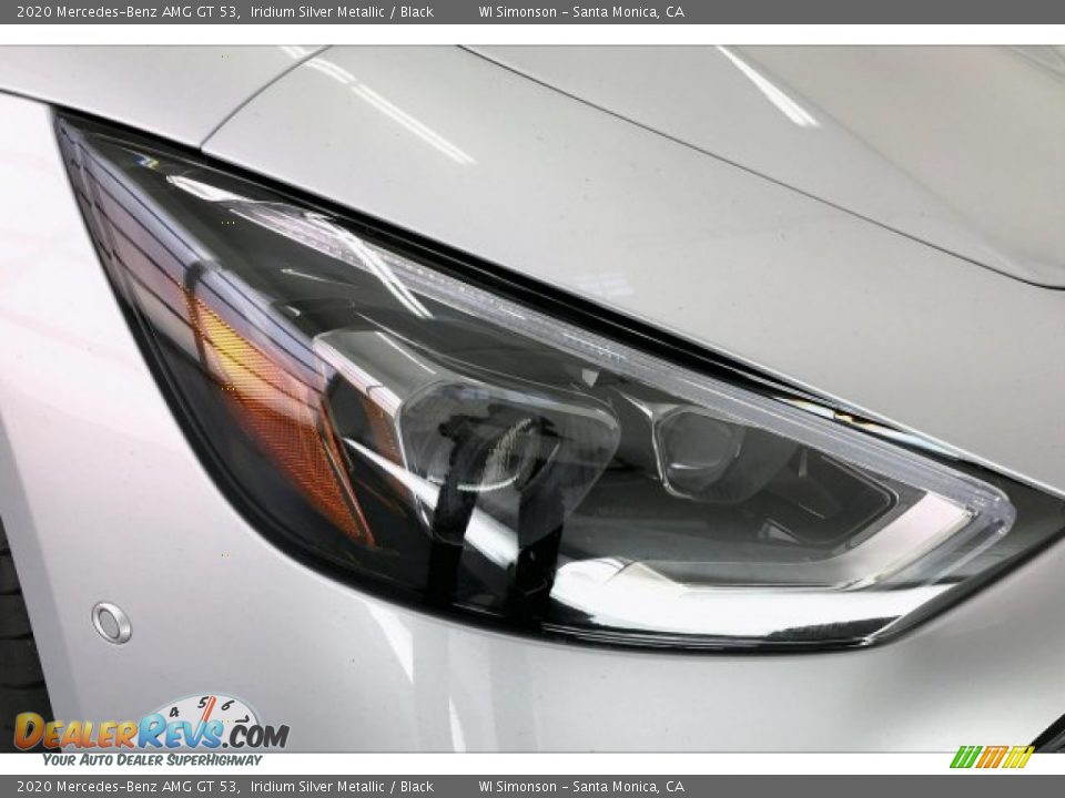 2020 Mercedes-Benz AMG GT 53 Iridium Silver Metallic / Black Photo #32
