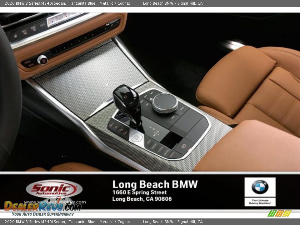 2020 BMW 3 Series M340i Sedan Tanzanite Blue II Metallic / Cognac Photo #6