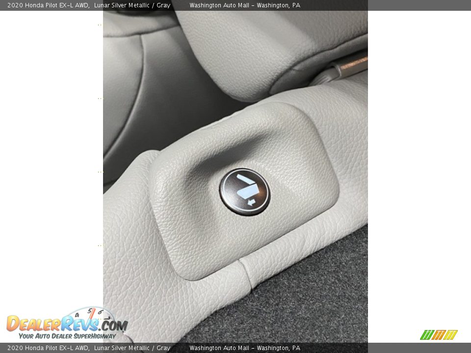 2020 Honda Pilot EX-L AWD Lunar Silver Metallic / Gray Photo #21