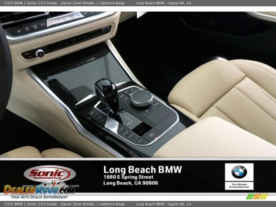 2020 BMW 3 Series 330i Sedan Glacier Silver Metallic / Canberra Beige Photo #6