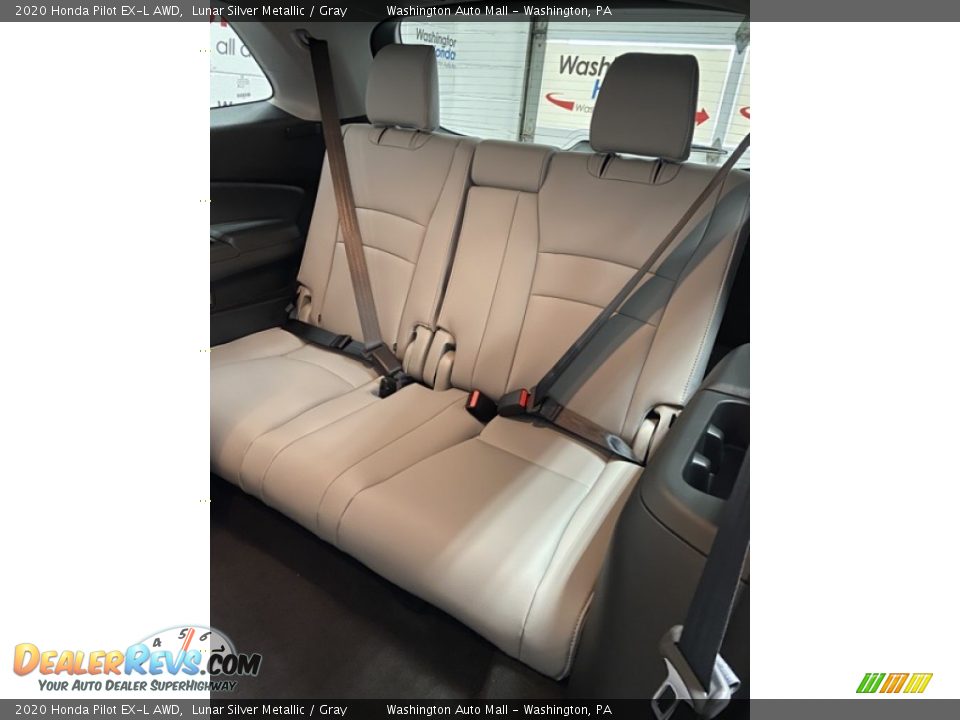 2020 Honda Pilot EX-L AWD Lunar Silver Metallic / Gray Photo #22