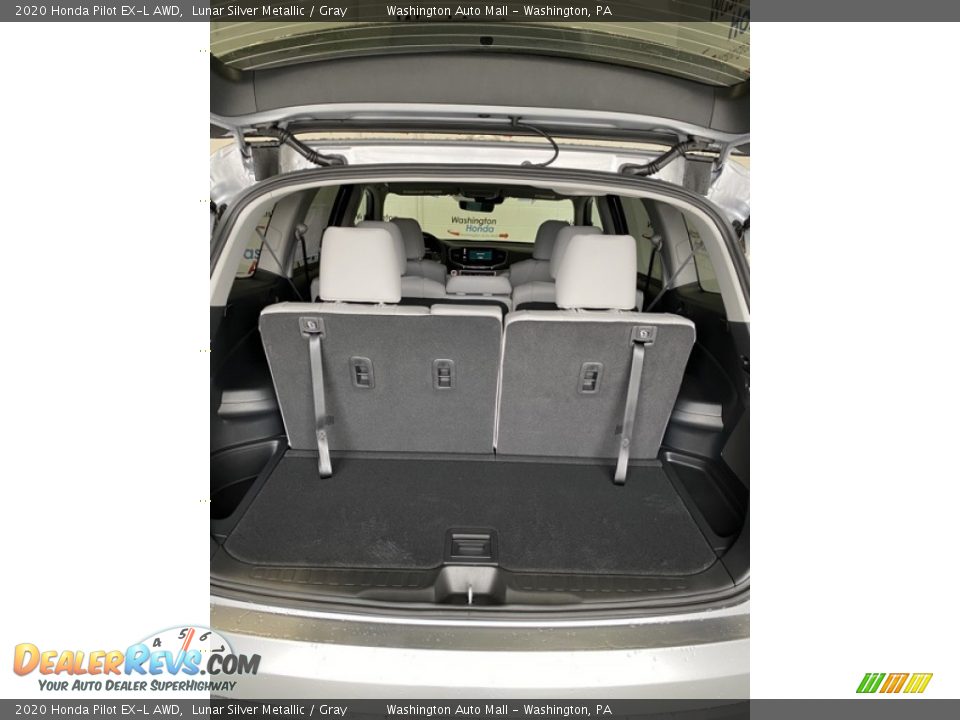 2020 Honda Pilot EX-L AWD Lunar Silver Metallic / Gray Photo #24