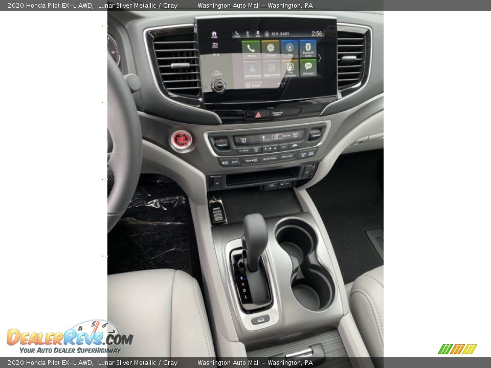2020 Honda Pilot EX-L AWD Lunar Silver Metallic / Gray Photo #31