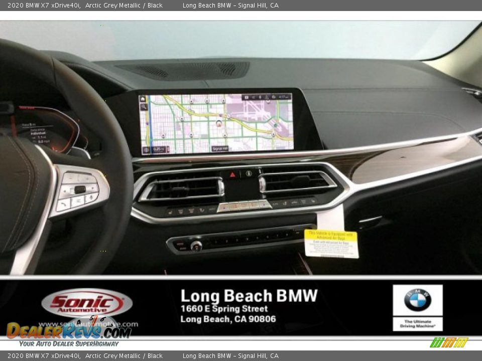 2020 BMW X7 xDrive40i Arctic Grey Metallic / Black Photo #5