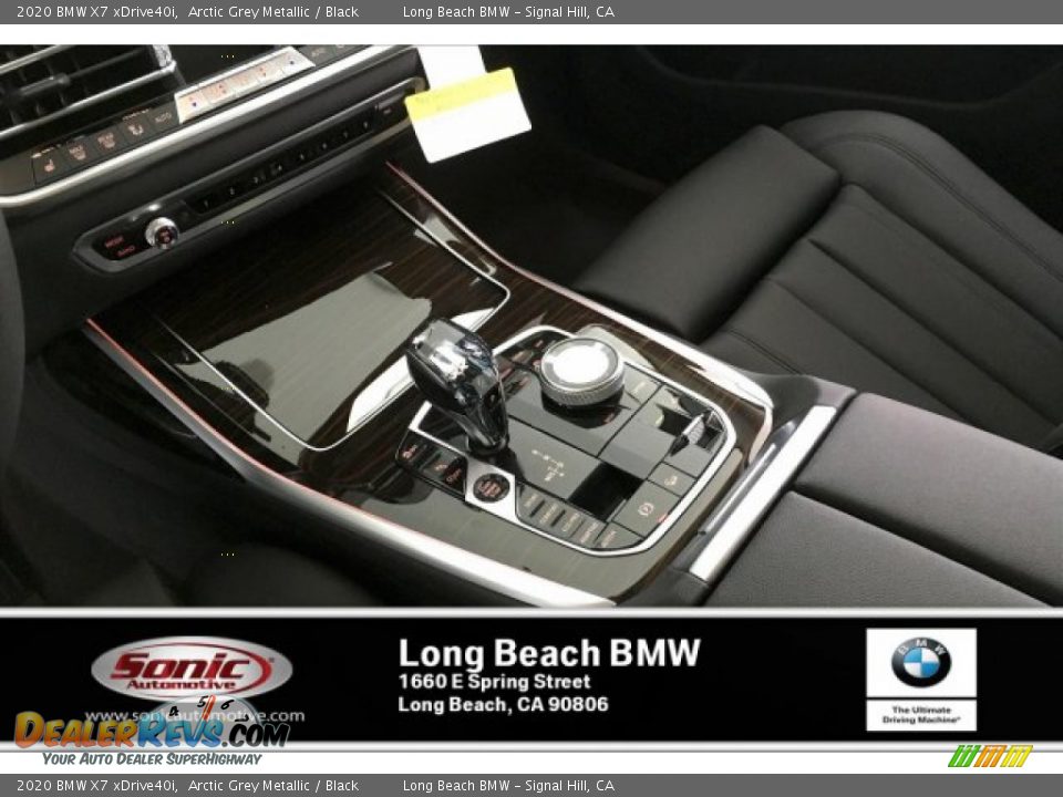 2020 BMW X7 xDrive40i Arctic Grey Metallic / Black Photo #6