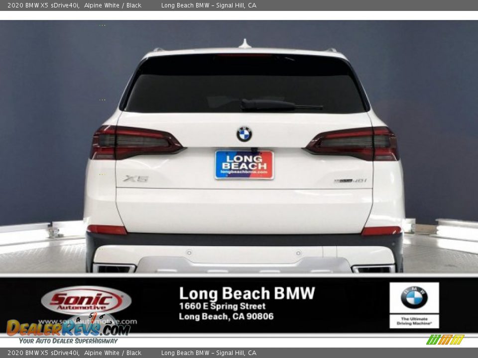 2020 BMW X5 sDrive40i Alpine White / Black Photo #3