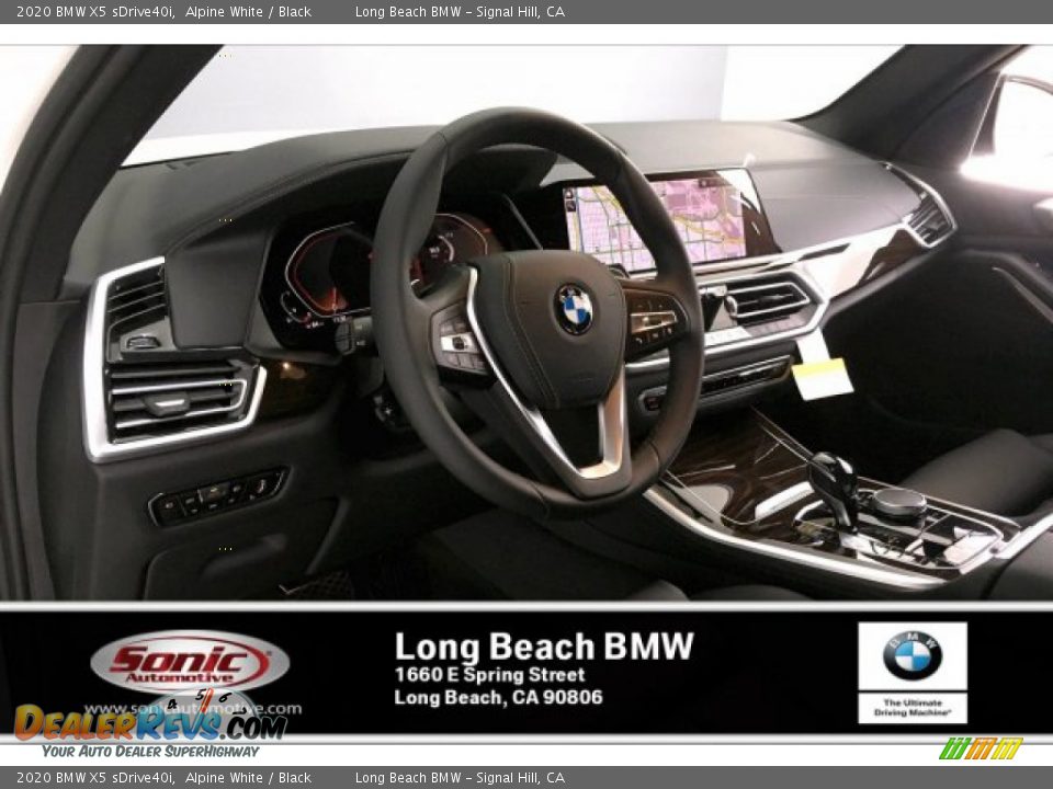 2020 BMW X5 sDrive40i Alpine White / Black Photo #4