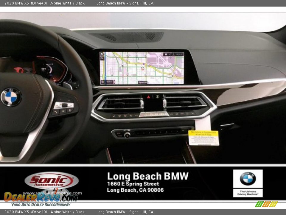 2020 BMW X5 sDrive40i Alpine White / Black Photo #5