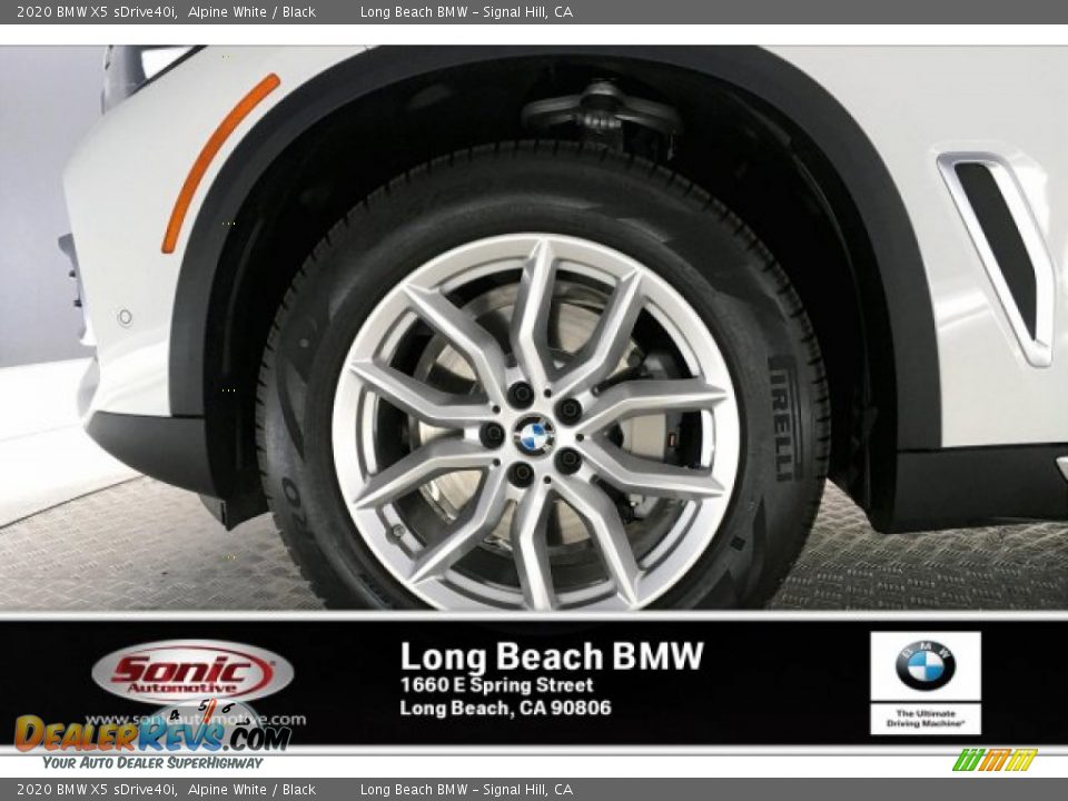 2020 BMW X5 sDrive40i Alpine White / Black Photo #9