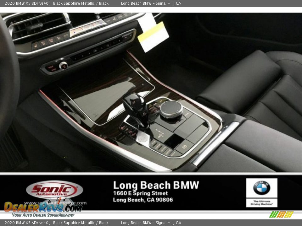 2020 BMW X5 sDrive40i Black Sapphire Metallic / Black Photo #6