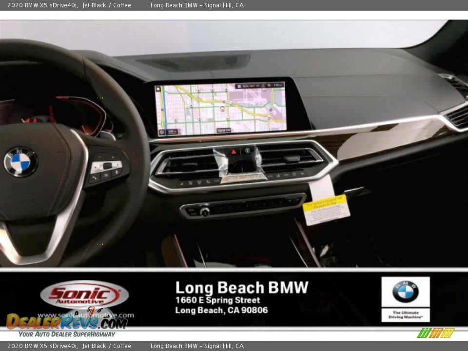 2020 BMW X5 sDrive40i Jet Black / Coffee Photo #5