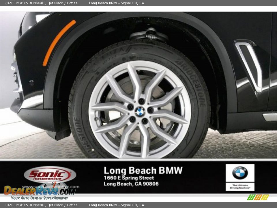 2020 BMW X5 sDrive40i Jet Black / Coffee Photo #9