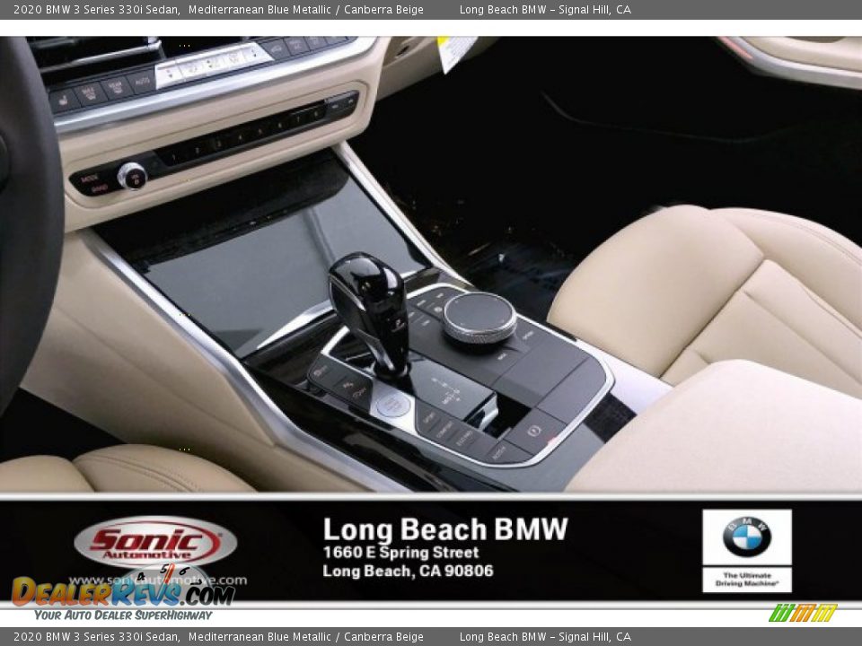 2020 BMW 3 Series 330i Sedan Mediterranean Blue Metallic / Canberra Beige Photo #5