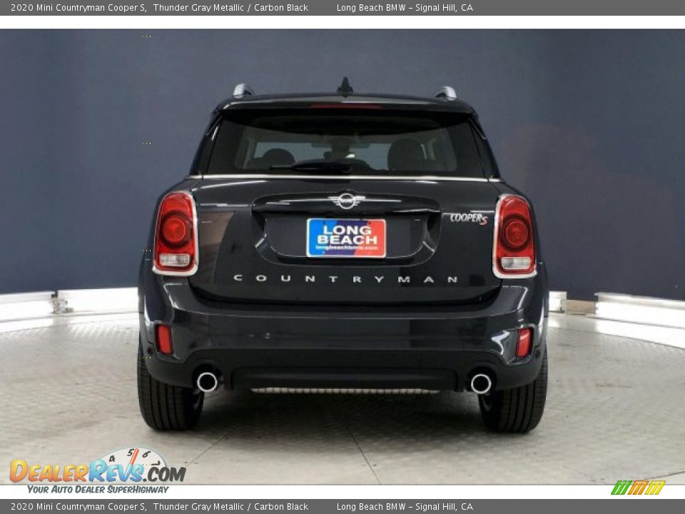 2020 Mini Countryman Cooper S Thunder Gray Metallic / Carbon Black Photo #3