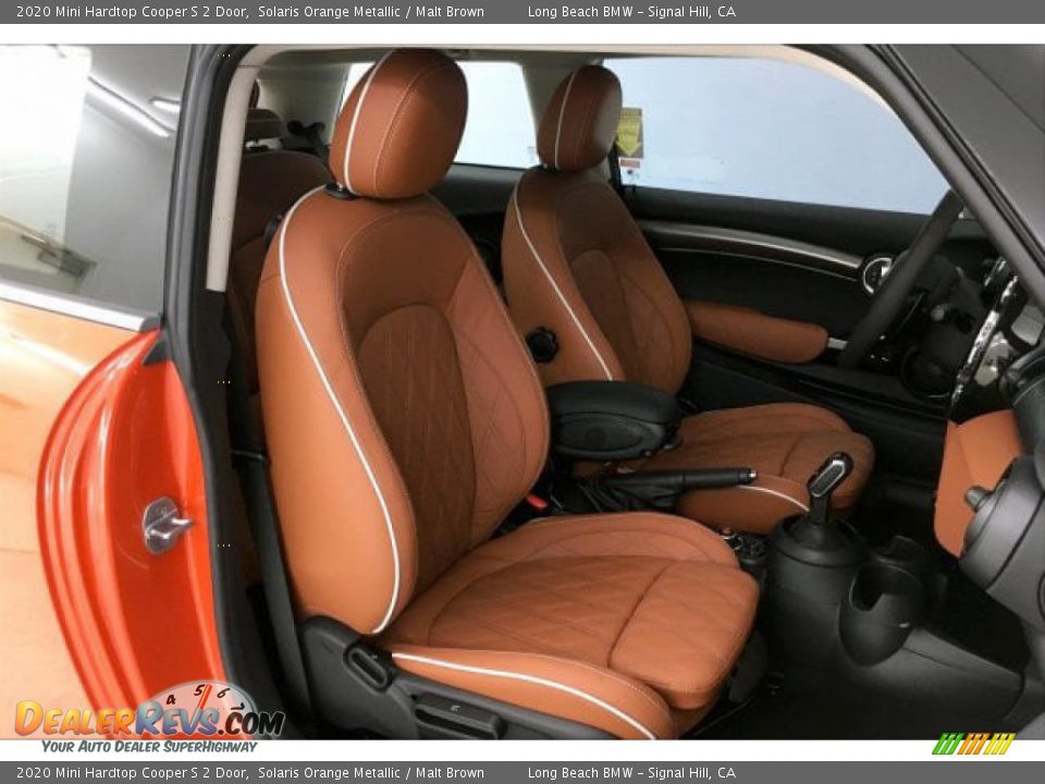 Malt Brown Interior - 2020 Mini Hardtop Cooper S 2 Door Photo #7