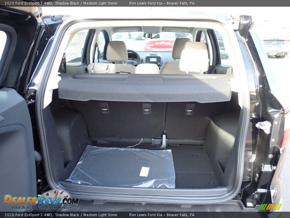2020 Ford EcoSport S 4WD Shadow Black / Medium Light Stone Photo #3