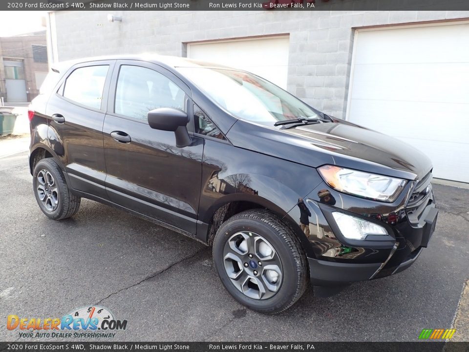 Front 3/4 View of 2020 Ford EcoSport S 4WD Photo #9