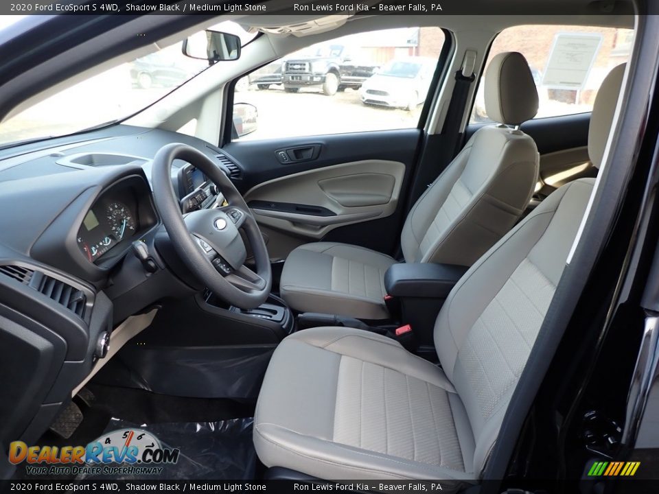Front Seat of 2020 Ford EcoSport S 4WD Photo #12
