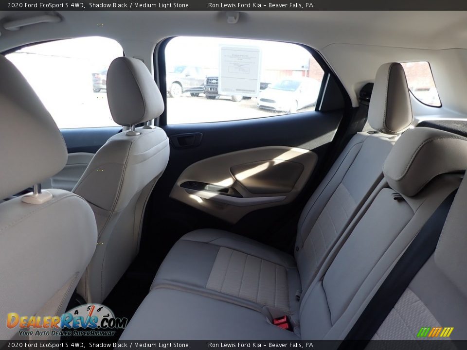 2020 Ford EcoSport S 4WD Shadow Black / Medium Light Stone Photo #13
