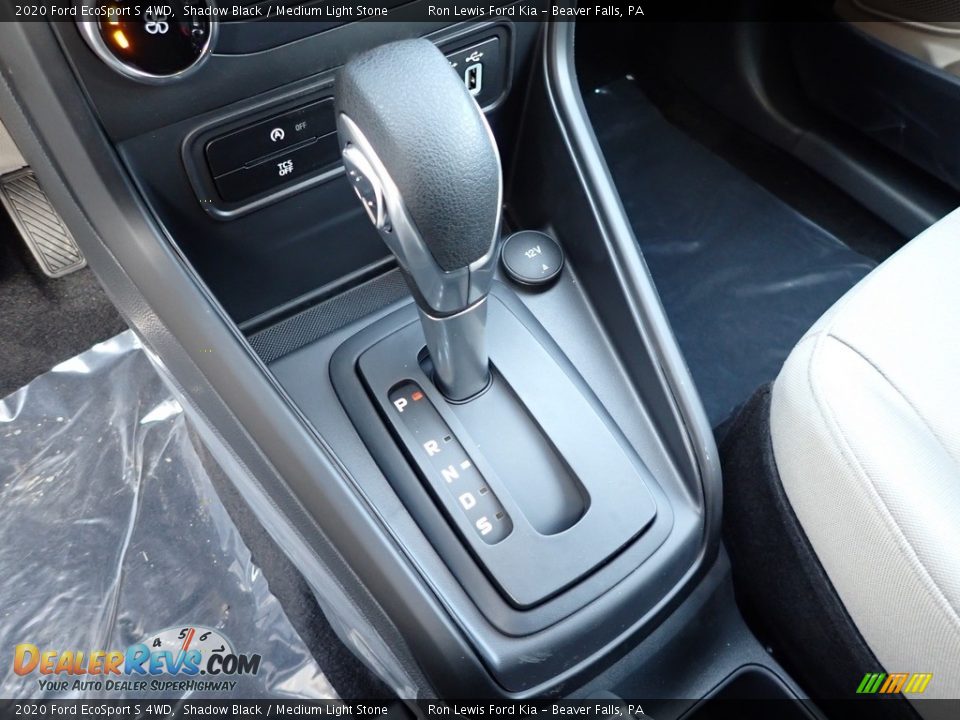 2020 Ford EcoSport S 4WD Shadow Black / Medium Light Stone Photo #18