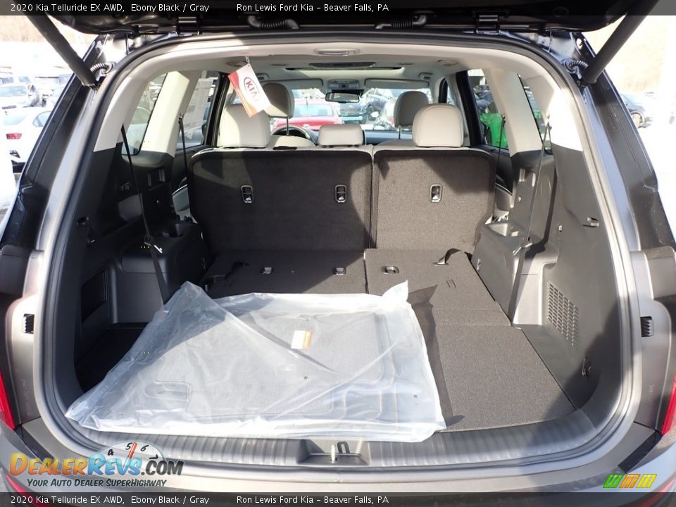 2020 Kia Telluride EX AWD Ebony Black / Gray Photo #4