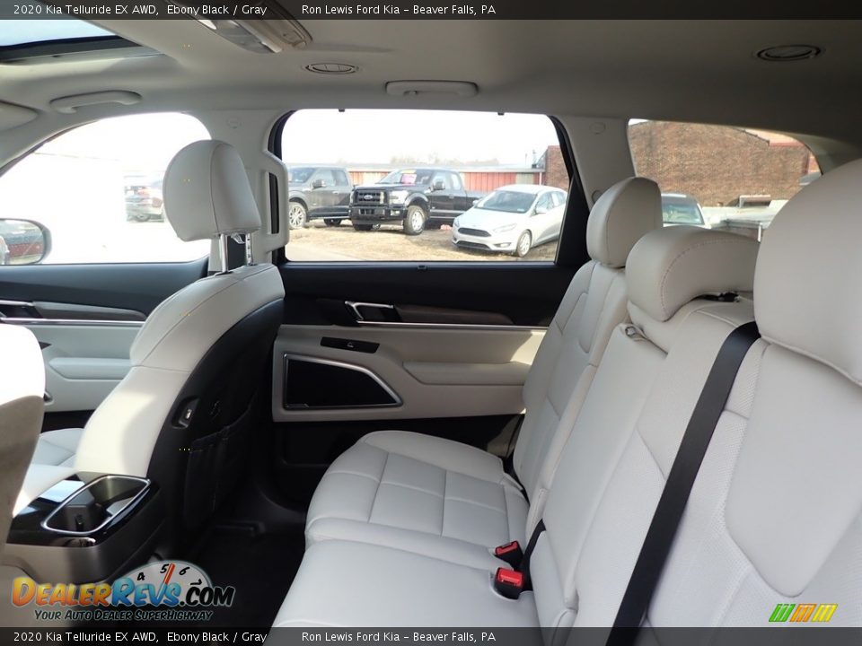 2020 Kia Telluride EX AWD Ebony Black / Gray Photo #13
