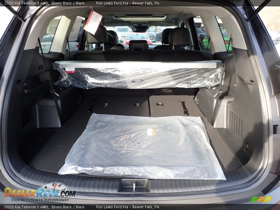2020 Kia Telluride S AWD Ebony Black / Black Photo #4