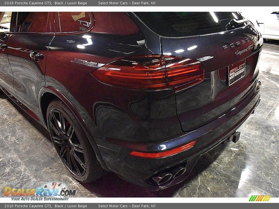 2016 Porsche Cayenne GTS Black / Luxor Beige Photo #6