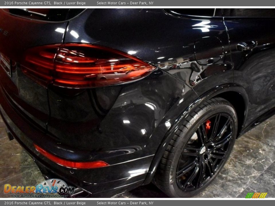 2016 Porsche Cayenne GTS Black / Luxor Beige Photo #7