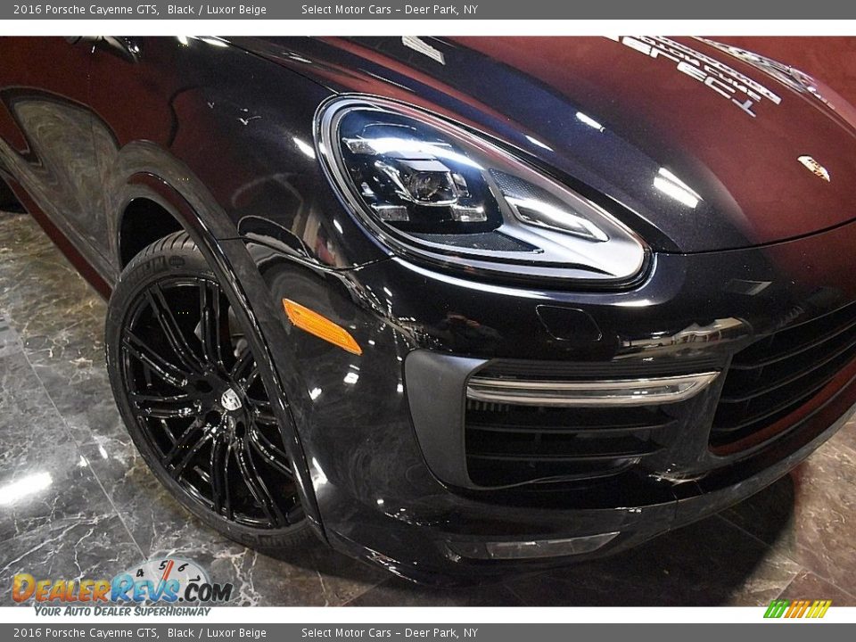 2016 Porsche Cayenne GTS Black / Luxor Beige Photo #8