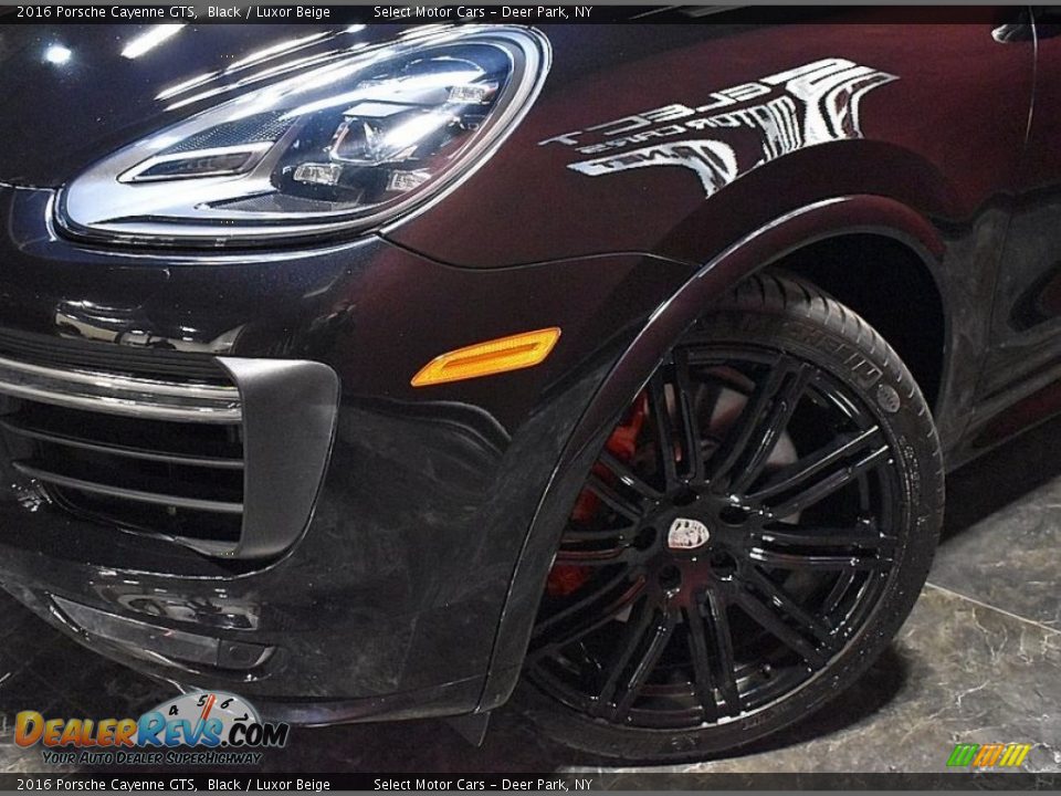 2016 Porsche Cayenne GTS Black / Luxor Beige Photo #9