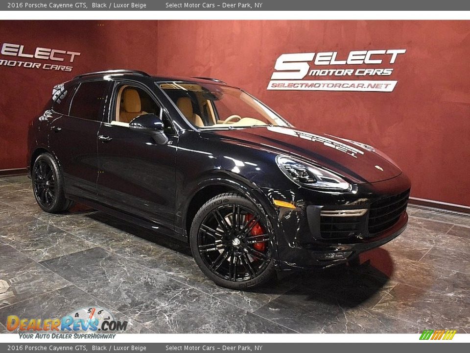2016 Porsche Cayenne GTS Black / Luxor Beige Photo #10