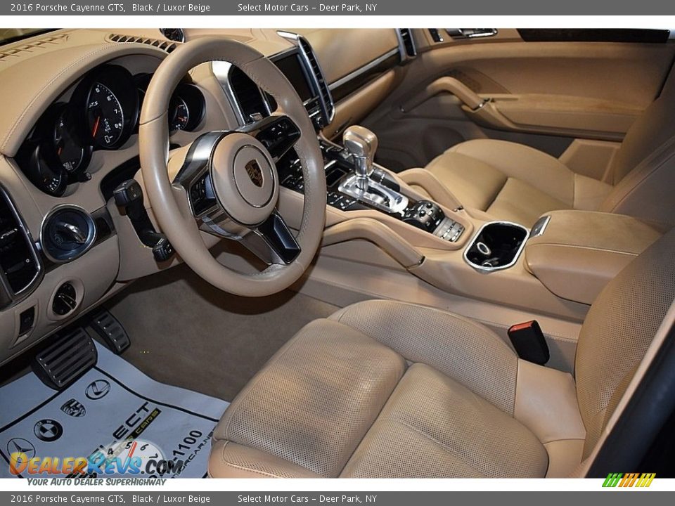 2016 Porsche Cayenne GTS Black / Luxor Beige Photo #12