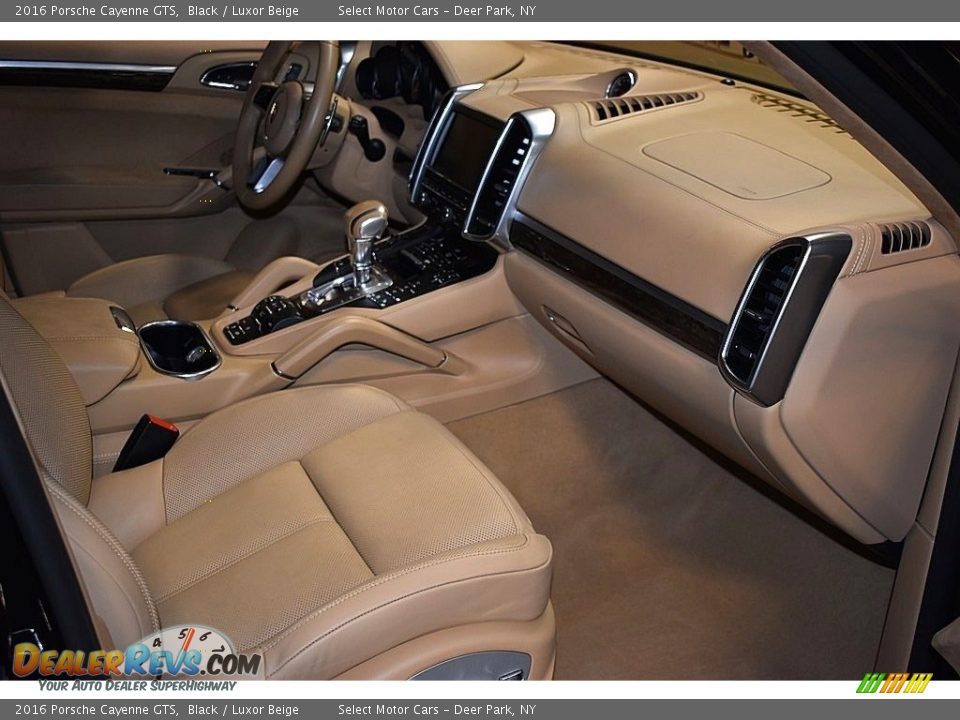 2016 Porsche Cayenne GTS Black / Luxor Beige Photo #14