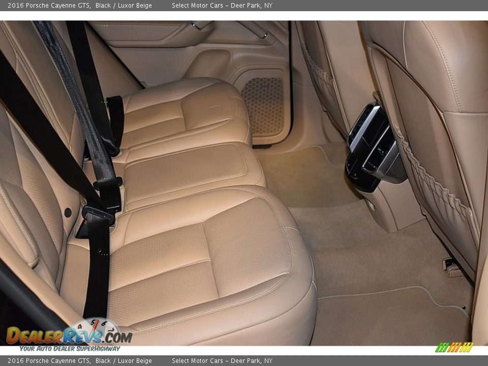 2016 Porsche Cayenne GTS Black / Luxor Beige Photo #16