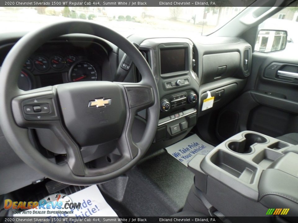 Dashboard of 2020 Chevrolet Silverado 1500 WT Regular Cab 4x4 Photo #19