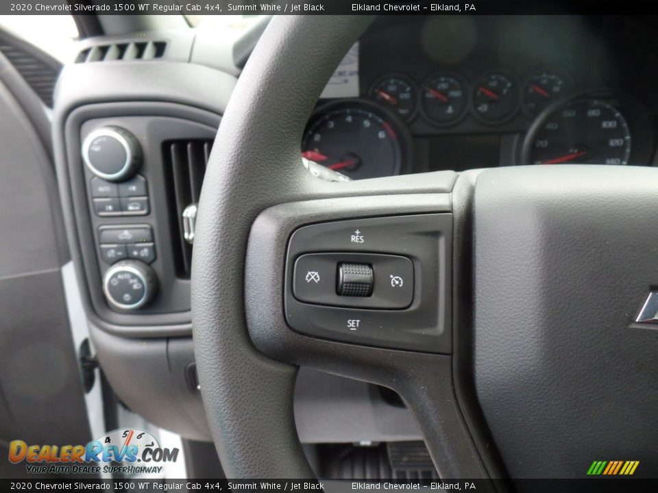 2020 Chevrolet Silverado 1500 WT Regular Cab 4x4 Steering Wheel Photo #21