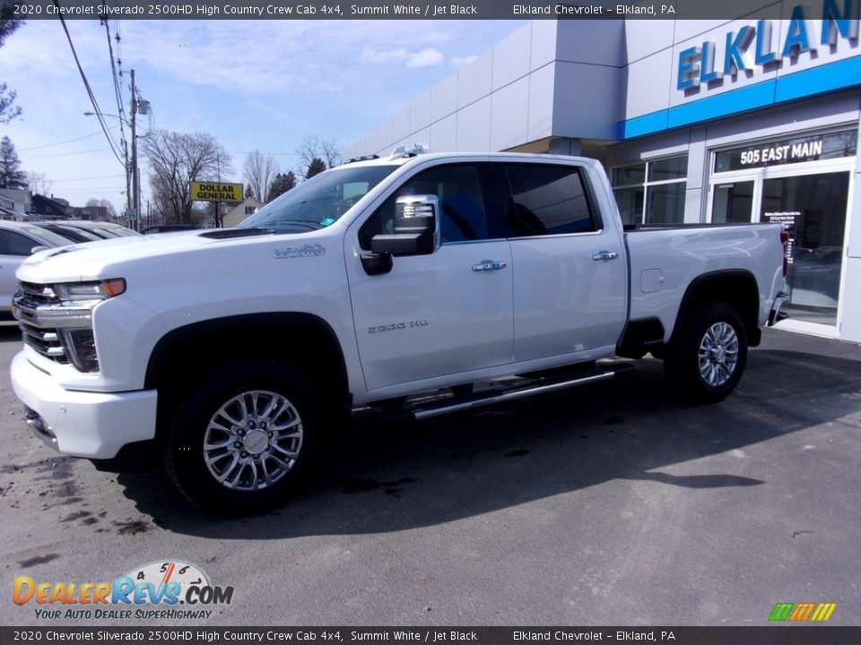 2020 Chevrolet Silverado 2500HD High Country Crew Cab 4x4 Summit White / Jet Black Photo #1