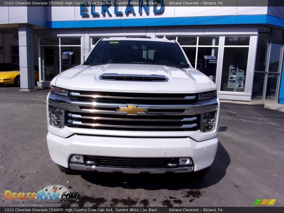 2020 Chevrolet Silverado 2500HD High Country Crew Cab 4x4 Summit White / Jet Black Photo #2