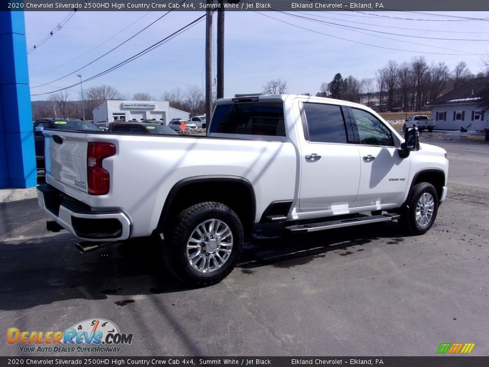 2020 Chevrolet Silverado 2500HD High Country Crew Cab 4x4 Summit White / Jet Black Photo #5