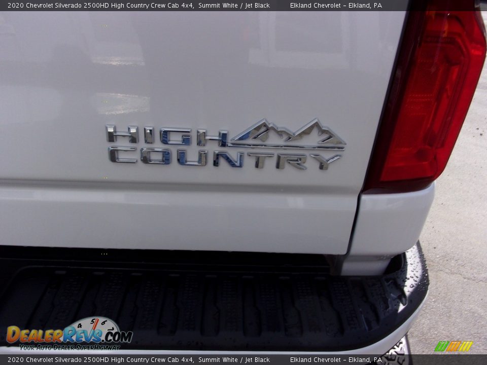2020 Chevrolet Silverado 2500HD High Country Crew Cab 4x4 Summit White / Jet Black Photo #7