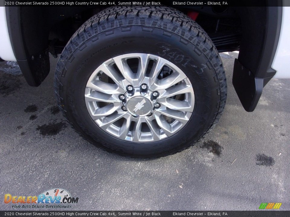 2020 Chevrolet Silverado 2500HD High Country Crew Cab 4x4 Summit White / Jet Black Photo #12